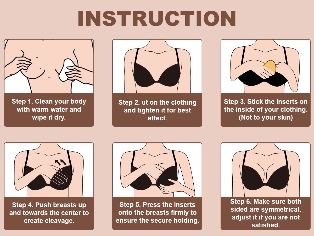 Awant Strapless Sticky Bra Invisible Sticky Boobs Silicone-Triangles LazyRosy