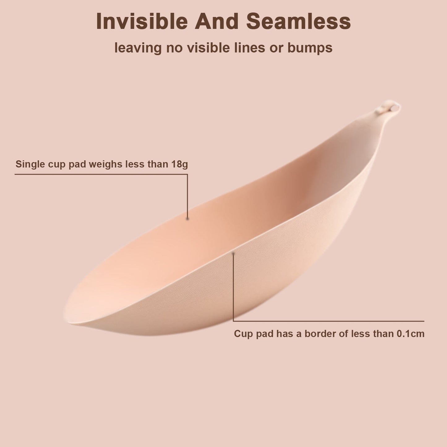 Awant Strapless Sticky Bra Invisible Sticky Boobs Silicone LazyRosy