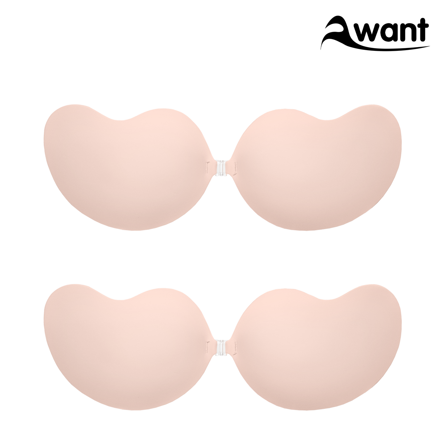 Awant New Mango Cup Strapless Sticky Bra - Beige+Beige