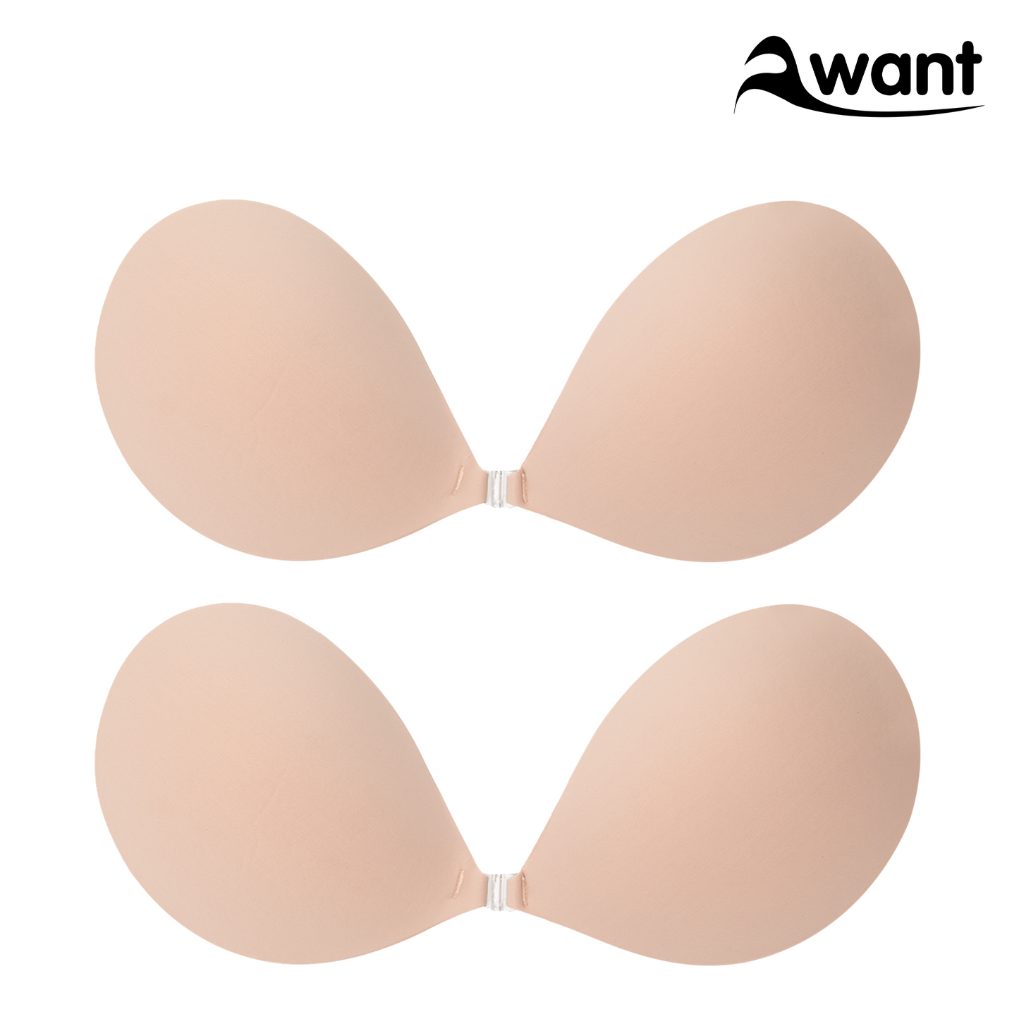 Awant Strapless Sticky Bra - Beige+Beige