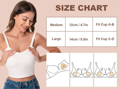 Awant Strapless Sticky Bra Invisible Sticky Boobs Silicone-Triangles LazyRosy 