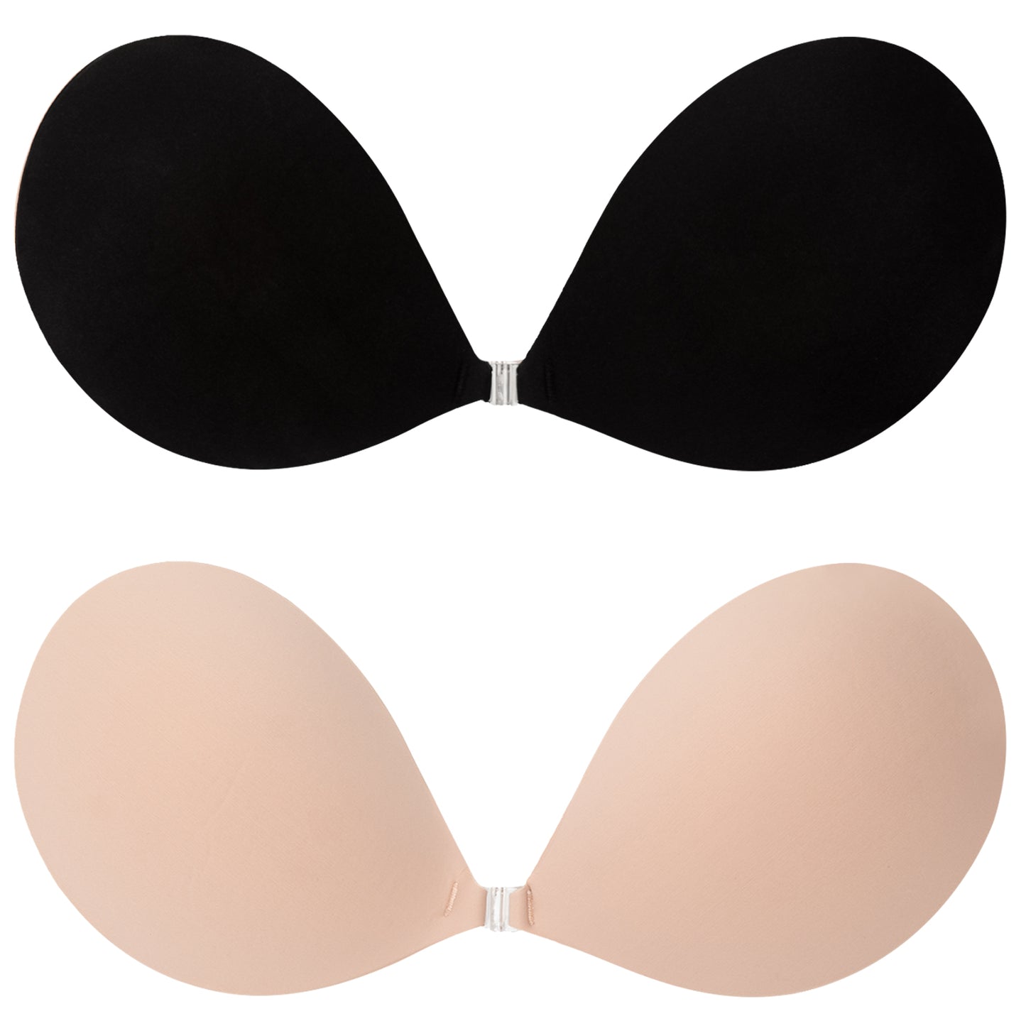 Awant Strapless Sticky Bra - Beige+Black